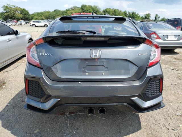 SHHFK7H44JU409169 - 2018 HONDA CIVIC SPORT GRAY photo 6