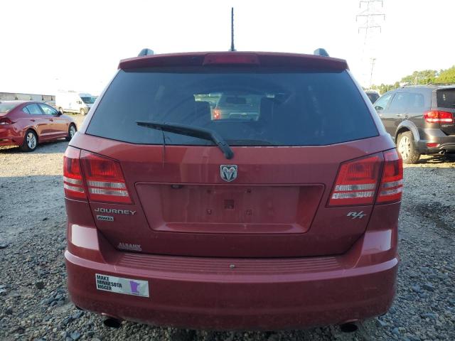 3D4GH67V39T247687 - 2009 DODGE JOURNEY R/T RED photo 6