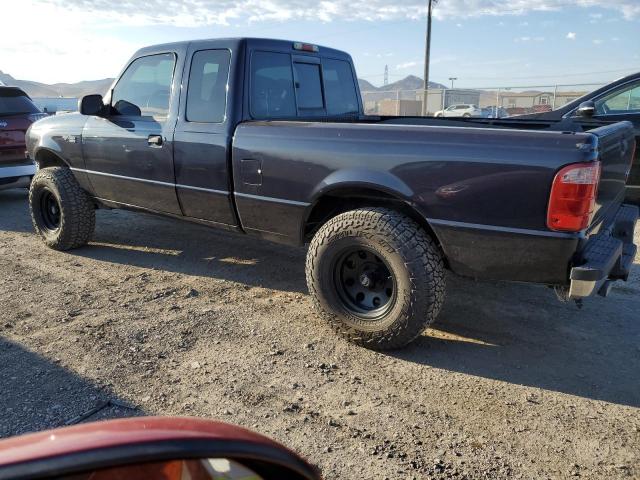 1FTYR44V62PB47102 - 2002 FORD RANGER SUPER CAB BLACK photo 2