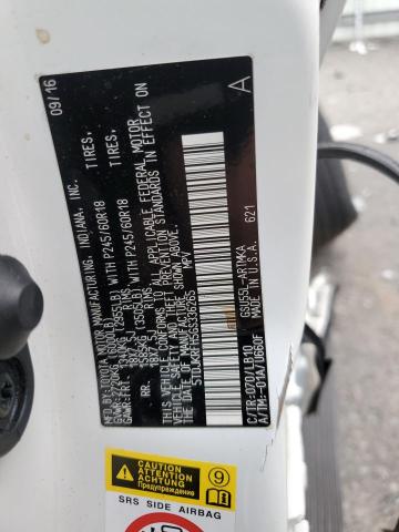 5TDJKRFH5GS336265 - 2016 TOYOTA HIGHLANDER XLE Ağ foto 12