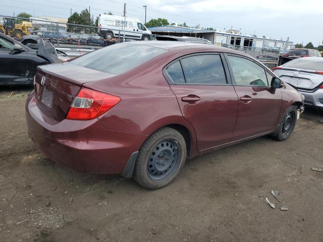 19XFB2F91CE050634 - 2012 HONDA CIVIC EXL 栗色 照片 3