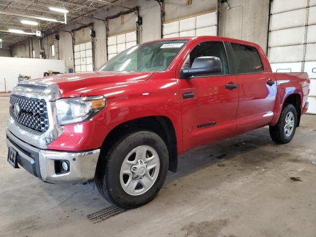 5TFEY5F16MX290849 - 2021 TOYOTA TUNDRA CREWMAX SR5 RED photo 1