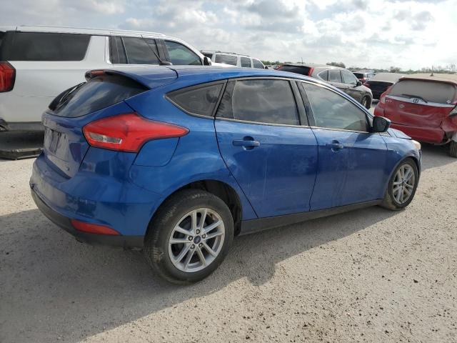 1FADP3K29JL315978 - 2018 FORD FOCUS SE BLUE photo 3