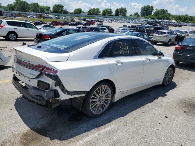 3LN6L2JK3ER804860 - 2014 LINCOLN MKZ WHITE photo 3
