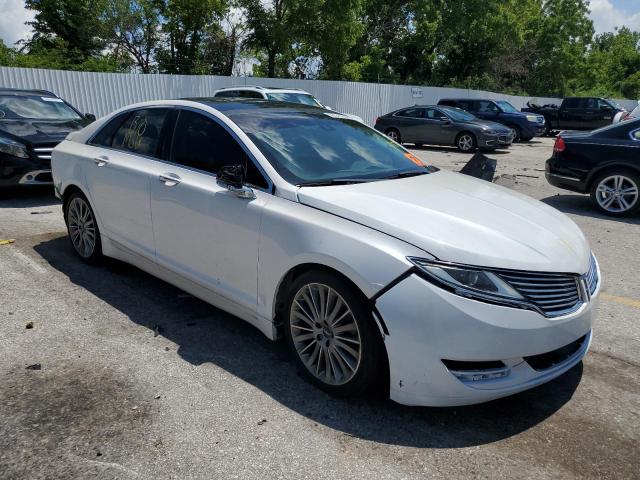 3LN6L2JK3ER804860 - 2014 LINCOLN MKZ WHITE photo 4