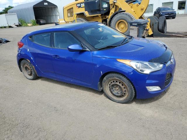 KMHTC6AD7DU160623 - 2013 HYUNDAI VELOSTER BLUE photo 4