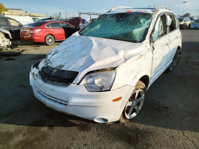 3GNFL4E57CS612021 - 2012 CHEVROLET CAPTIVA SPORT WHITE photo 2