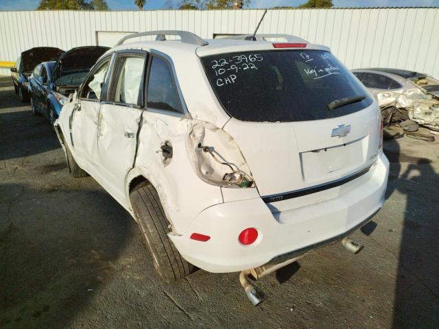 3GNFL4E57CS612021 - 2012 CHEVROLET CAPTIVA SPORT WHITE photo 3