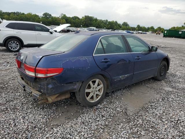 1HGCM66574A078445 - 2004 HONDA ACCORD EX BLUE photo 3