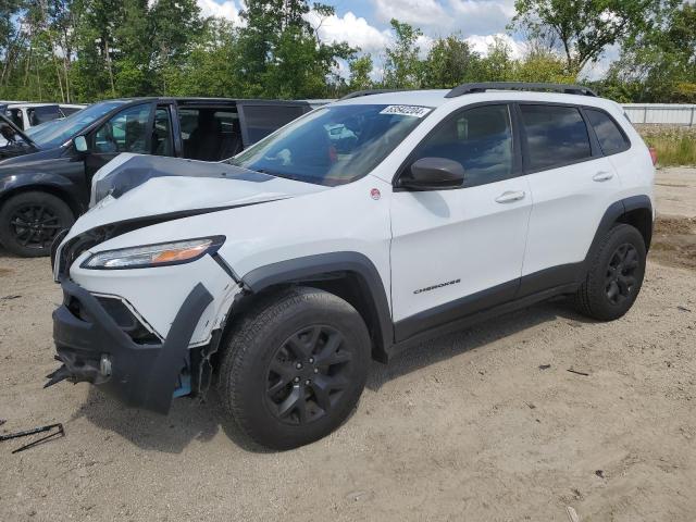 1C4PJMBB6FW770162 - 2015 JEEP CHEROKEE TRAILHAWK 白色 照片 1