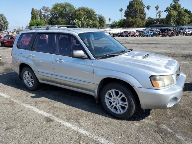 JF1SG69685H741655 - 2005 SUBARU FORESTER 2.5XT SILVER photo 4