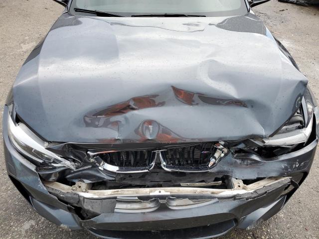 WBS1J5C58J7B61965 - 2018 BMW M2 GRAY photo 11