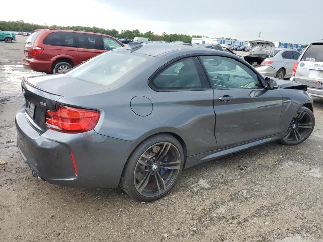 WBS1J5C58J7B61965 - 2018 BMW M2 GRAY photo 3