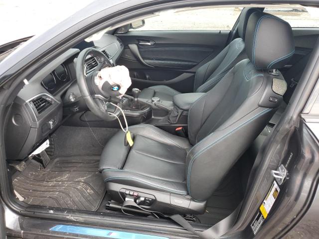 WBS1J5C58J7B61965 - 2018 BMW M2 GRAY photo 7