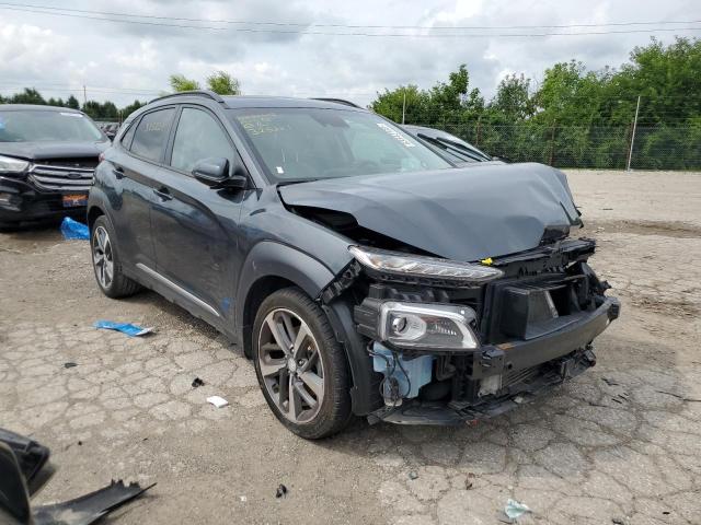 KM8K5CA5XKU325221 - 2019 HYUNDAI KONA ULTIMATE BLUE photo 4