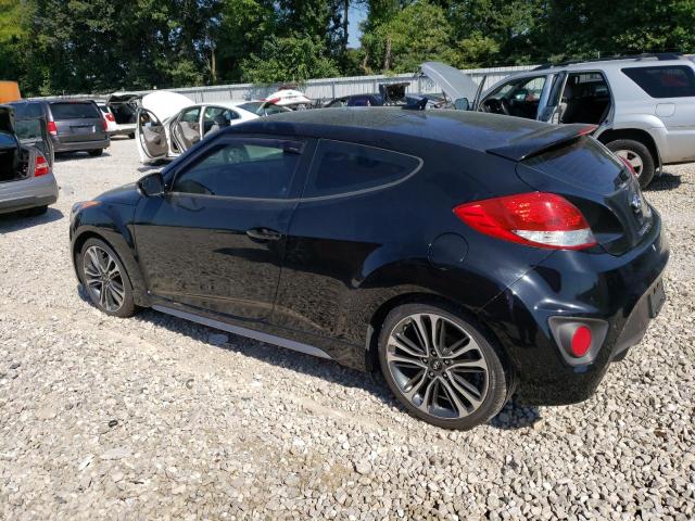 KMHTC6AE3GU264359 - 2016 HYUNDAI VELOSTER TURBO BLACK photo 2