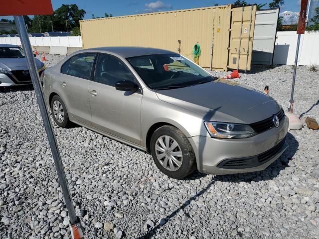 3VW2K7AJ7EM255118 - 2014 VOLKSWAGEN JETTA BASE TAN photo 4