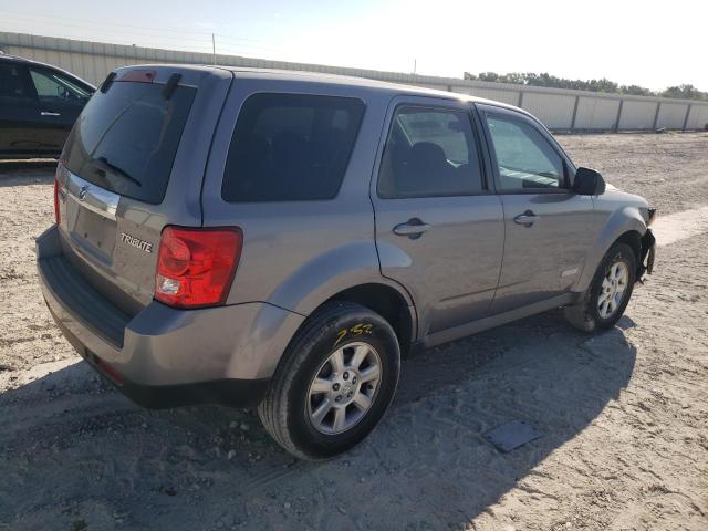 4F2CZ02Z18KM31705 - 2008 MAZDA TRIBUTE I GRAY photo 3