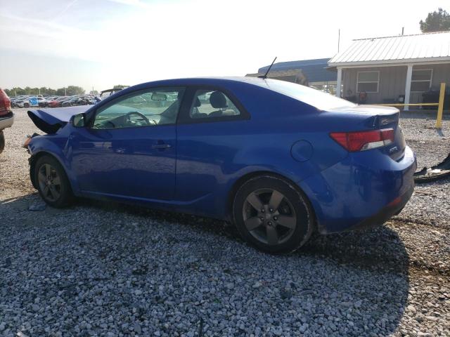 KNAFU6A29B5413815 - 2011 KIA FORTE EX BLUE photo 2