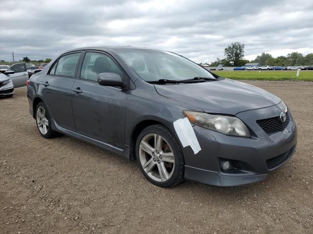 2T1BE40E39C026995 - 2009 TOYOTA COROLLA XRS GRAY photo 4