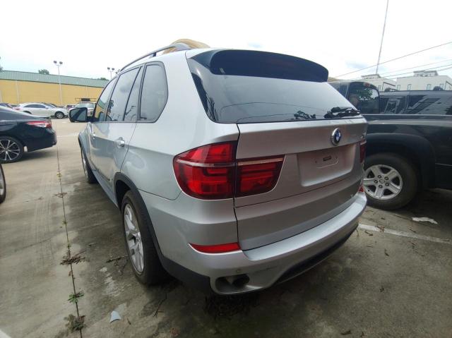 5UXZV4C53CL760738 - 2012 BMW X5 XDRIVE35I SILVER photo 3