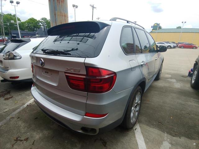 5UXZV4C53CL760738 - 2012 BMW X5 XDRIVE35I SILVER photo 4