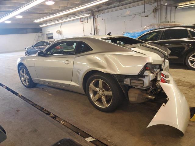 2G1FC1EV1A9167334 - 2010 CHEVROLET CAMARO LT SILVER photo 2