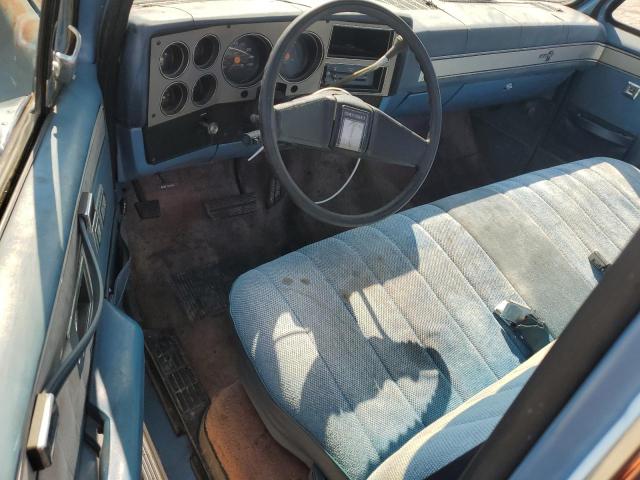 1GCEC14HXFF322962 - 1985 CHEVROLET C10 BLUE photo 8