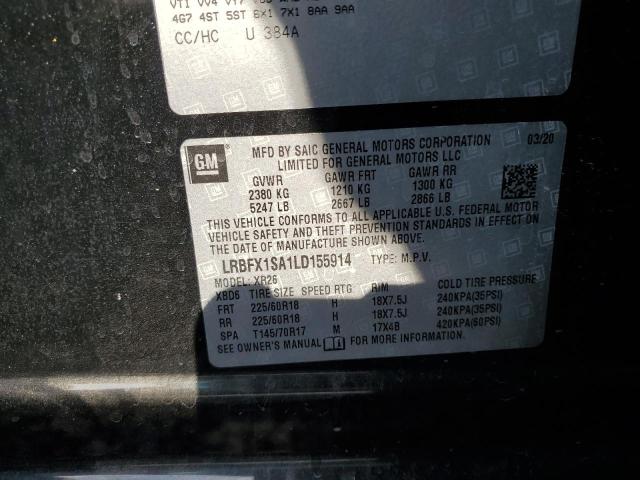 LRBFX1SA1LD155914 - 2020 BUICK ENVISION PREFERRED Qara foto 13