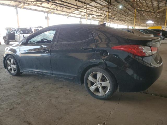 KMHDH4AE7DU983488 - 2013 HYUNDAI ELANTRA GLS BLACK photo 2