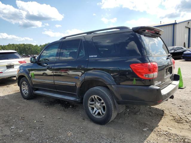 5TDZT38A77S294632 - 2007 TOYOTA SEQUOIA LIMITED BLACK photo 2