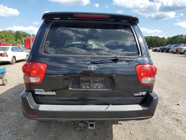 5TDZT38A77S294632 - 2007 TOYOTA SEQUOIA LIMITED BLACK photo 6