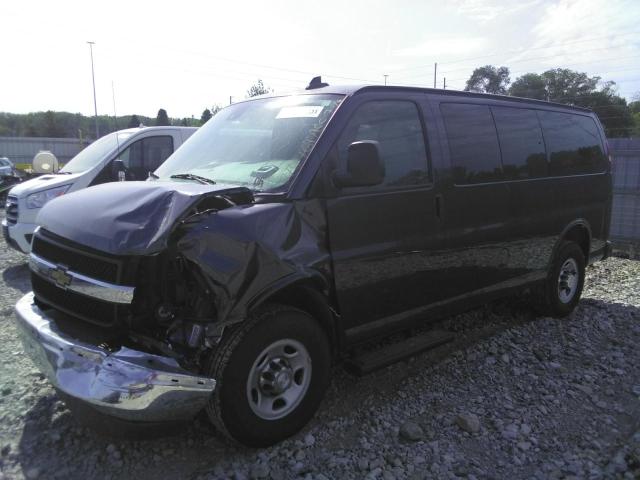 1GAZGMFG6K1274761 - 2019 CHEVROLET EXPRESS G3 LT BLACK photo 1