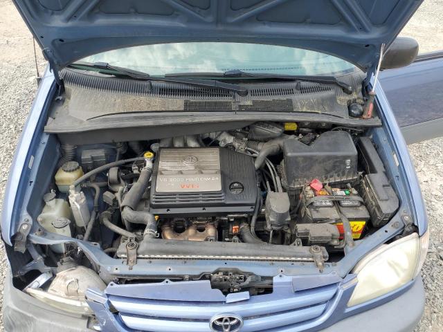 4T3ZF13C92U475291 - 2002 TOYOTA SIENNA LE BLUE photo 12