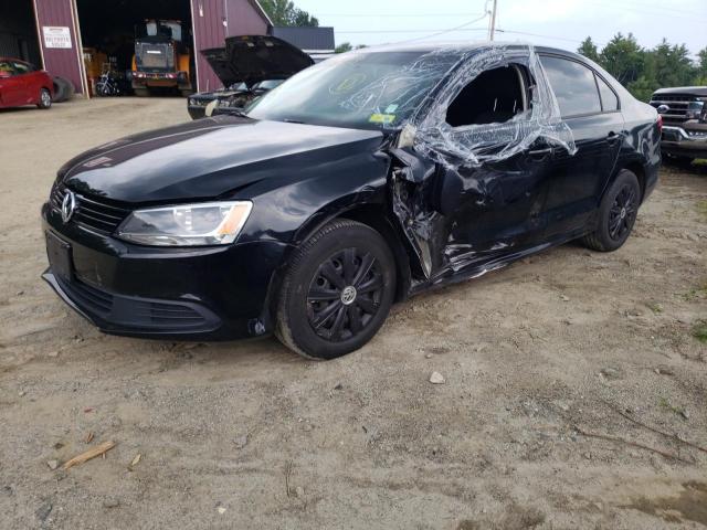 3VW2K7AJ7EM426563 - 2014 VOLKSWAGEN JETTA BASE 黑色 照片 1