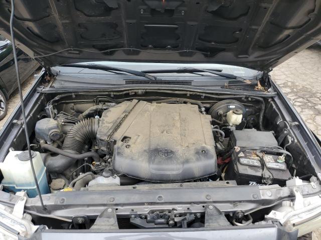 5TFJU4GN6FX088926 - 2015 TOYOTA TACOMA DOUBLE CAB PRERUNNER GRAY photo 11