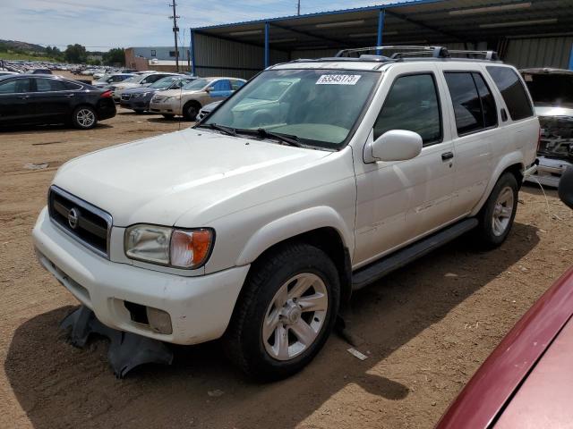 JN8DR09Y32W716461 - 2002 NISSAN PATHFINDER LE WHITE photo 1