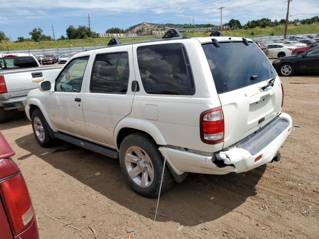 JN8DR09Y32W716461 - 2002 NISSAN PATHFINDER LE WHITE photo 2