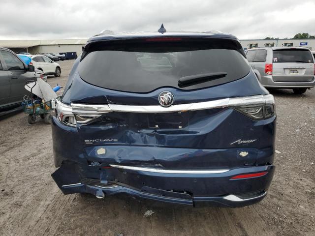 5GAEVCKW0PJ111146 - 2023 BUICK ENCLAVE AVENIR BLUE photo 6