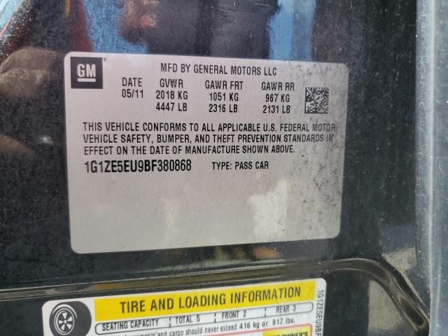 1G1ZE5EU9BF380868 - 2011 CHEVROLET MALIBU LTZ 黑色 照片 13