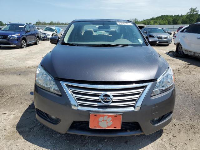 3N1AB7AP8DL610615 - 2013 NISSAN SENTRA S GRAY photo 5