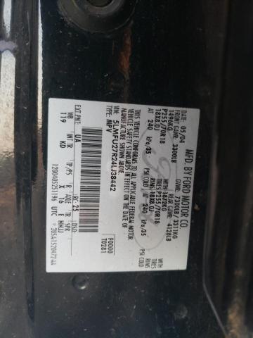 5LMFU27R24LJ38442 - 2004 LINCOLN NAVIGATOR 黑色 照片 13