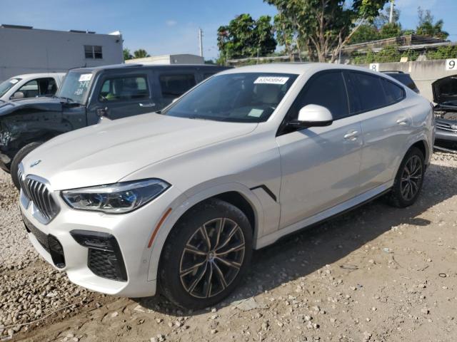 5UXCY6C02N9J12482 - 2022 BMW X6 XDRIVE40I WHITE photo 1