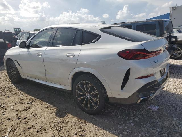 5UXCY6C02N9J12482 - 2022 BMW X6 XDRIVE40I WHITE photo 2