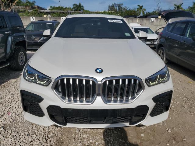 5UXCY6C02N9J12482 - 2022 BMW X6 XDRIVE40I WHITE photo 5