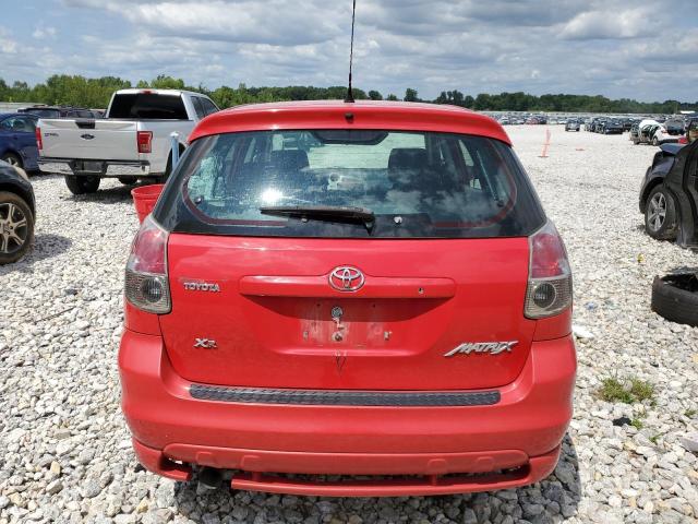 2T1KR30E06C611513 - 2006 TOYOTA COROLLA MA XR RED photo 6