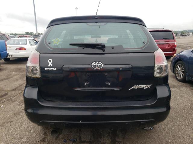 2T1KR32E25C470214 - 2005 TOYOTA COROLLA MA XR BLACK photo 6