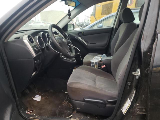 2T1KR32E25C470214 - 2005 TOYOTA COROLLA MA XR BLACK photo 7