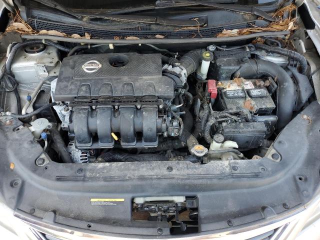 3N1AB7AP3EY305429 - 2014 NISSAN SENTRA S GRAY photo 11