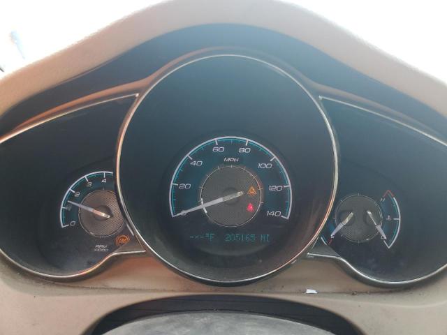 1G1ZK57798F271464 - 2008 CHEVROLET MALIBU LTZ ბურგუნდია ფოტო 9